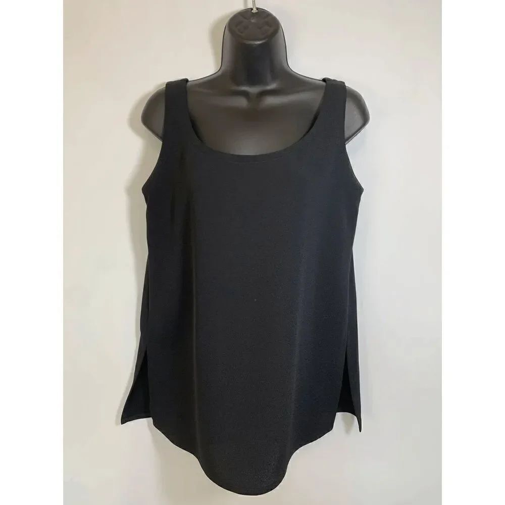 Allie Coosh Dressy Black Tank Top